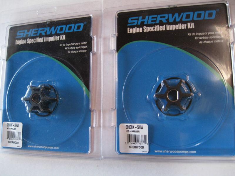 Two pack of sherwood impeller kit 8000k