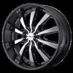 20 inch black rims wheels  chevy gmc truck tahoe astro van safari 5 lug 5x5 new