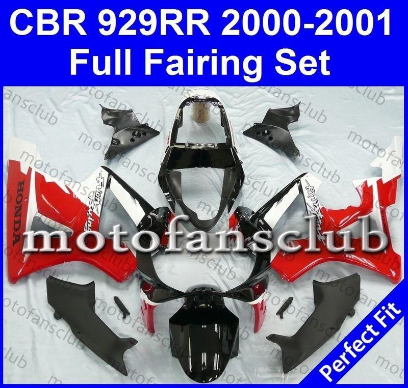 Fit honda 00 01 cbr929rr cbr 929 rr 2000 2001 fairing kit bodywork #14 b