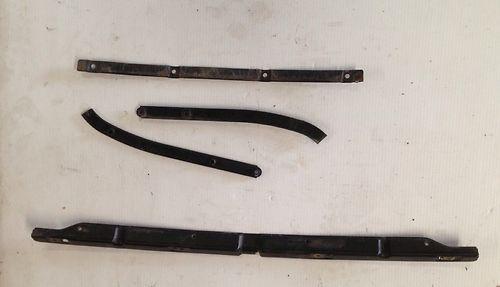 Porsche 911 964 carrera 2/4/rs oem complete front bumper mounted  brackets