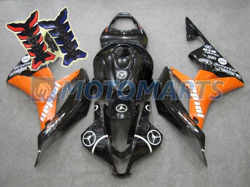 Free tank pad! injection fairing kit bodywork for honda cbr600rr 2007 2008 bb