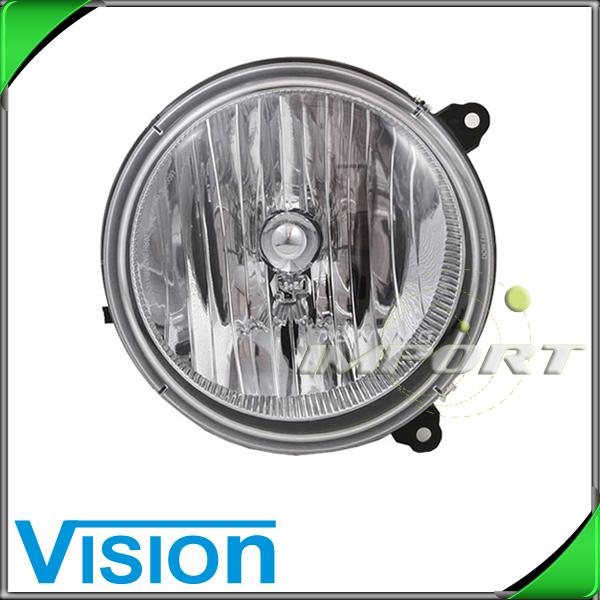 Passenger right side headlight lamp assembly replacement 2005-2007 jeep liberty