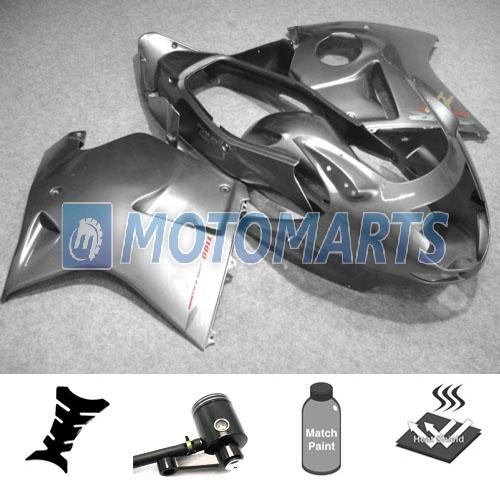 Bundle fairing w/ brake fluid reservoir for honda cbr1100xx blackbird 1996-05 ae