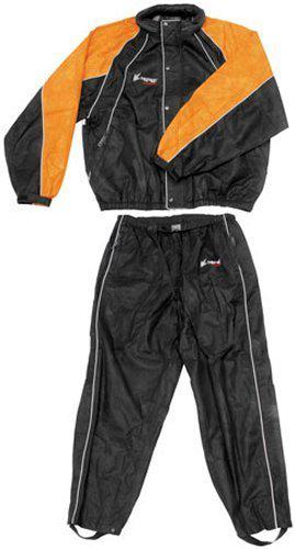 Frogg toggs hogg togg rainsuit orange black l/large