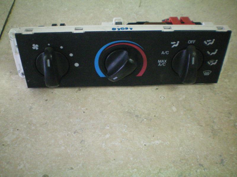 95-01 ford explorer  ac heater dash controls