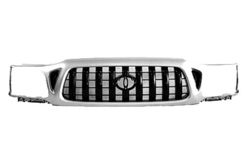 Replace to1200249 - 01-03 toyota tacoma grille brand new truck grill oe style