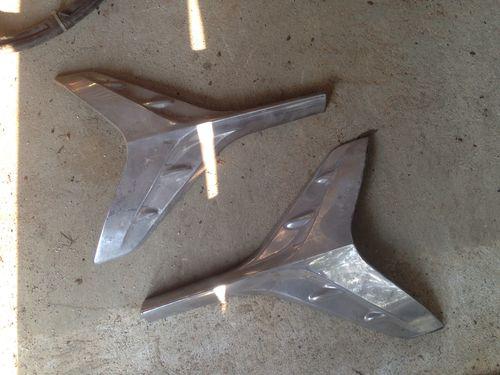 1960 chevrolet impala airplane trim 2 door convertible pair moldings