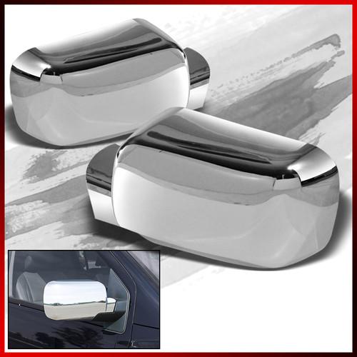 04-13 nissan titan pickup 05-13 armada chrome side mirror cover kit set pair