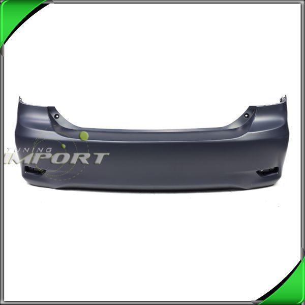New bumper cover rear to1100287 2011-2012 toyota n.amer built corolla wo spoiler