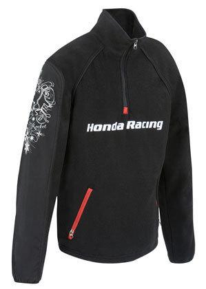 Joe rocket ladies honda racing medium fleece pullover sweater med md m