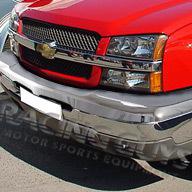 03 04 05 06 silverado 2500 3500 heavy duty front bumper pad chrome cover pickup