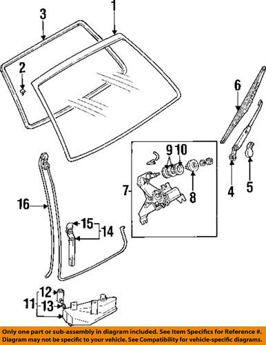 Subaru oem 86532ac290 windshield wiper arm/wiper arm