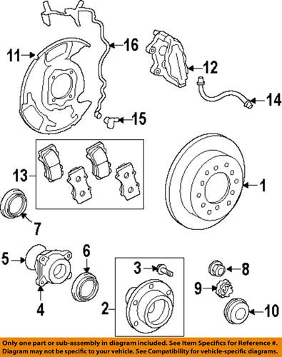 Toyota oem 9017932007 axle/spindle nut/axle nut