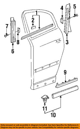 Volkswagen oem 3b0839901h041 exterior-rear-front cover