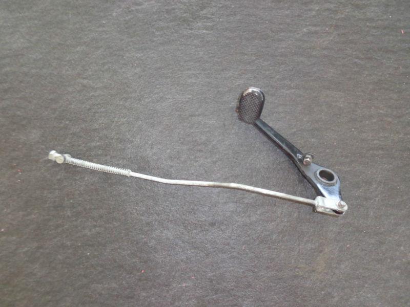 Vintage 1982 kawasaki ar50 motorcycle brake rod and pedal