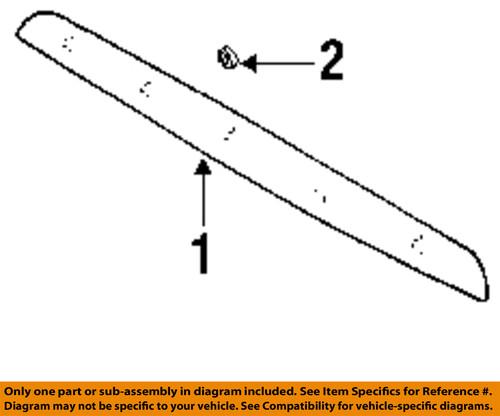 Mazda oem ef915084y hood-molding nut