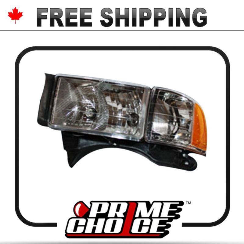 Prime choice new left driver side headlamp headlight assembly replacement lh