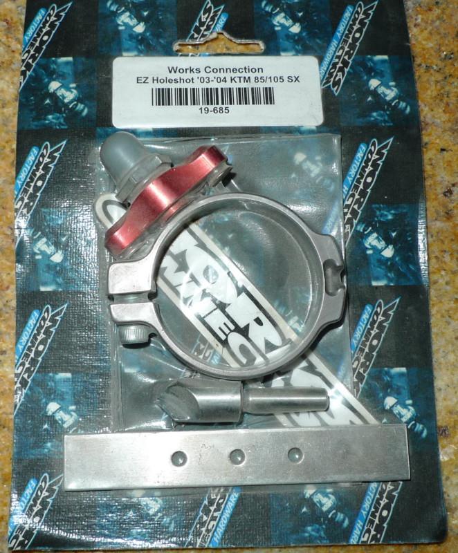 New ktm 105 85 sx xc ez holeshot works connections 04 05 06 07 08 09 10