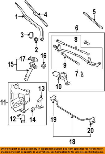 Nissan oem 288901ea0b wiper blade/windshield wiper blade