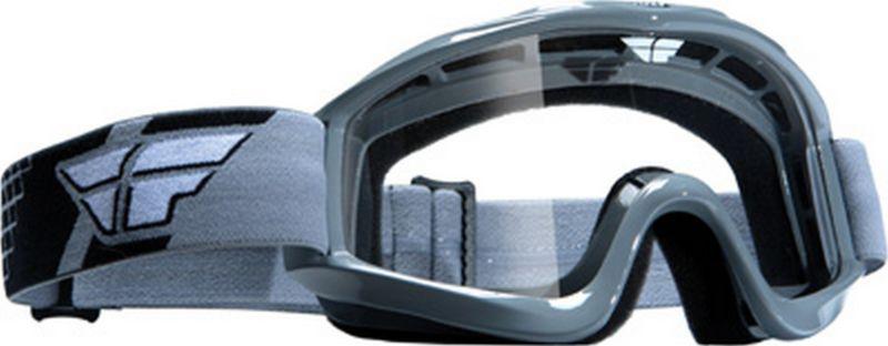 Fly racing focus adult mx offroad goggles gray