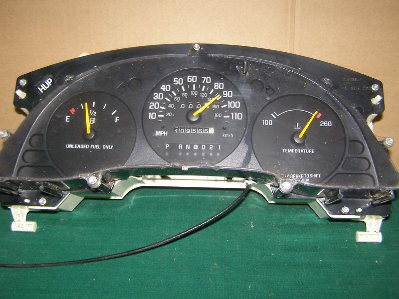 1995 chevy lumina car  1995 chevy monte carlo speedometer cluster  110k