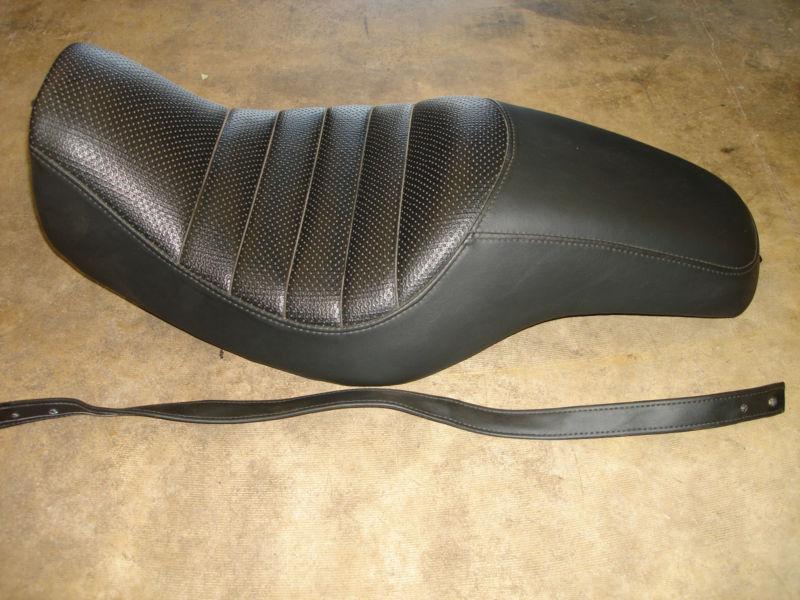 Harley xl 883r xl883r sportster factory dual seat saddle fit 1986-2003 sportster