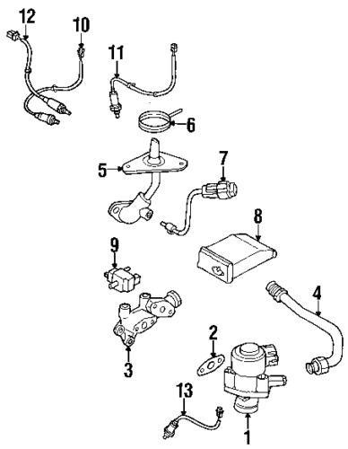 Nissan 226a04l713 genuine oem factory original oxygen sensor