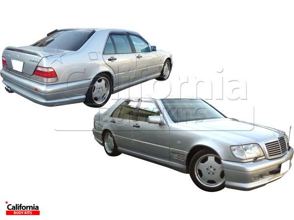 Cbk frp wal body kit 4pc mercedes-benz s-class w140 92-99 brand new