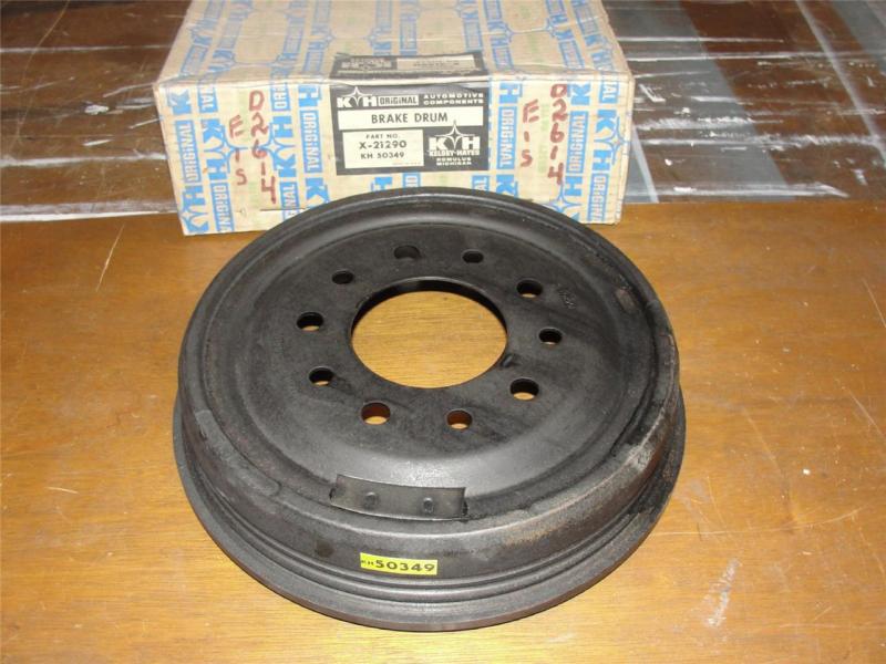 Nos 1959 1960 1961 1962 1965 66 ford truck front brake drum x-21290 kelsey-hayes