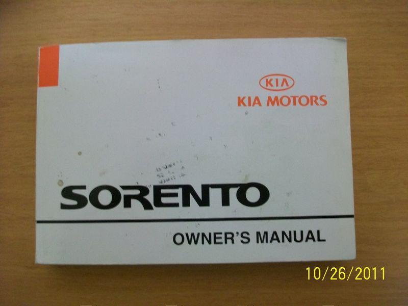 2002 kia sorento owners manual 