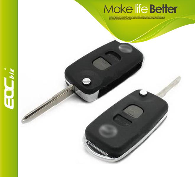 B0048 folding remote key for mazda 3 6 2 button new 1pcs