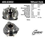 Centric parts 400.63002e front hub assembly