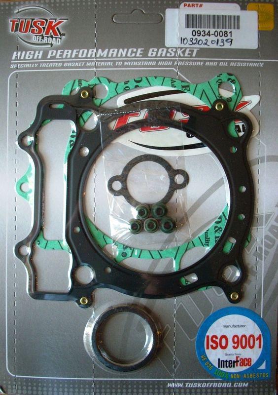 Tusk top end gasket kit 03-05 yz450f 04-09 yfz450 (quad)  03-06 wr450f