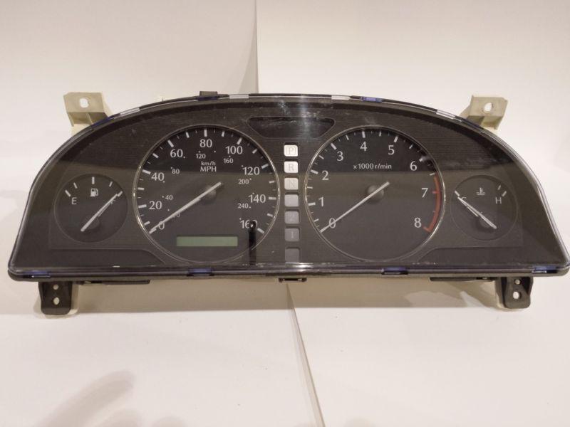 Nissan infiniti speedometer instrument dash panel cluster gauges w/ wire harness