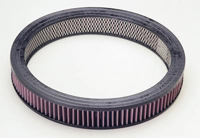 Summit racing reusable cotton gauze air filter element round 14" od 3" h 239143