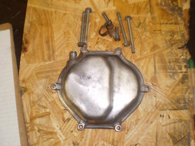 Honda cb550 engine top cover plate w/ screws & o-ring, rocker arm valve tappett