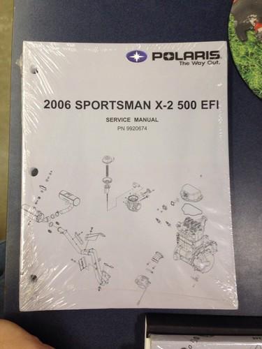 2006 polaris sportsman x-2 500 efi oem 9920674