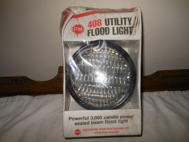 New enamel finish peterson 408 12volt utility flood light dune buggie mini bike 