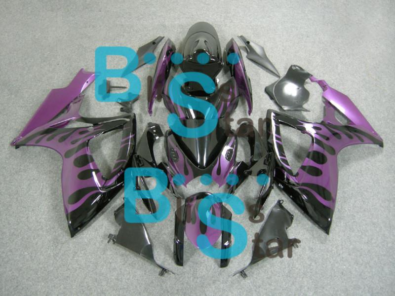 Suzuki 06 07 2006-2007 gsx-r gsxr600 gsxr750 gsxr 600 750 fairings set 50 w13