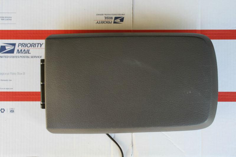 2005 ford explorer center console lid armrest dark gray fits 02-05