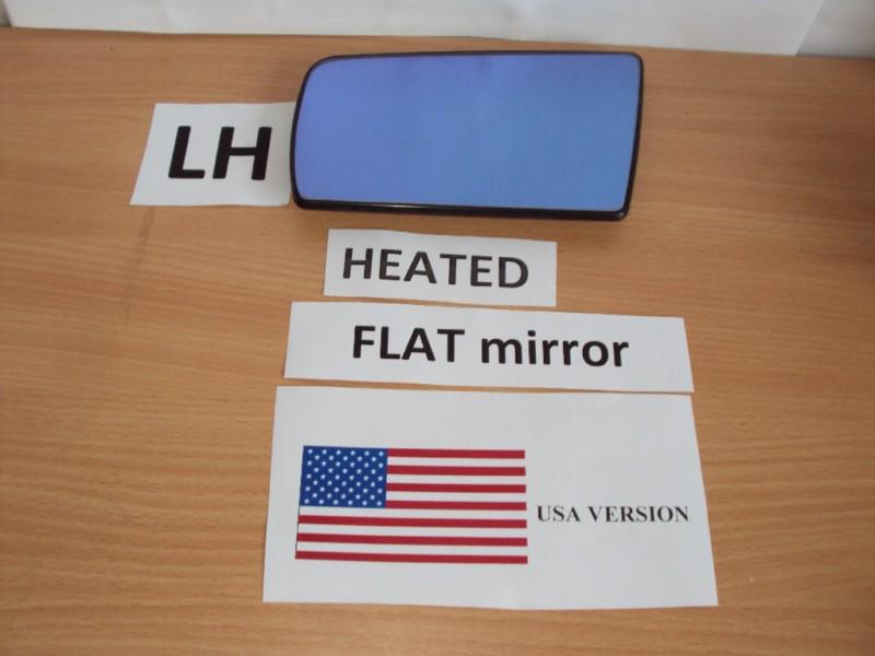 Oem 96-99 mercedes cl s class w140 w215 heated mirror glass lh driver left side