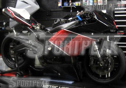 For kawasaki ninja zx-6r 07 08 2007 2008 636 fairing abs body kit red f76c48