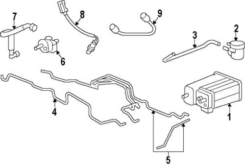 Gmc 12611801 genuine oem factory original purge solenoid