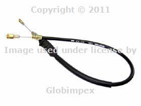 Porsche 914 parking brake cable left oem new + 1 year warranty