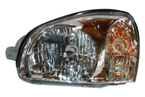 Tyc 20-6402-00 fits hyundai santa fe left replacement headlight assembly