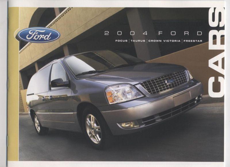 2004 ford full line brochure