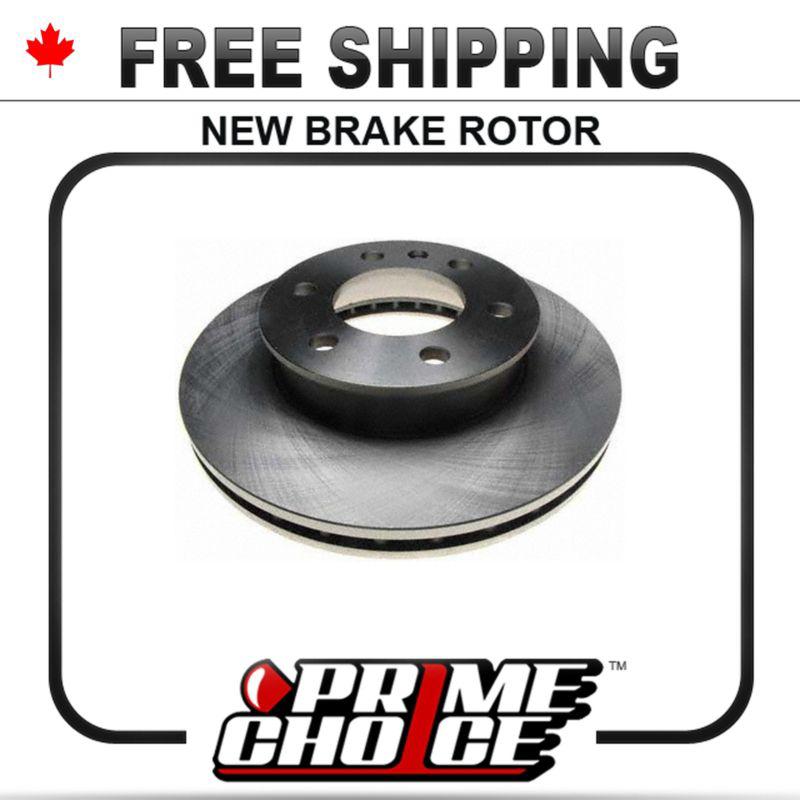 1 premium new disc brake rotor for front fits left driver / right passenger side