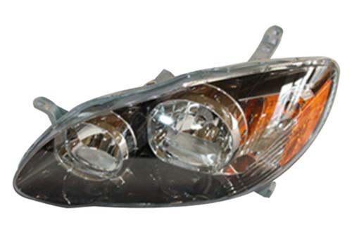 Tyc 20-6236-70 - 2005 toyota corolla left replacement headlight assembly