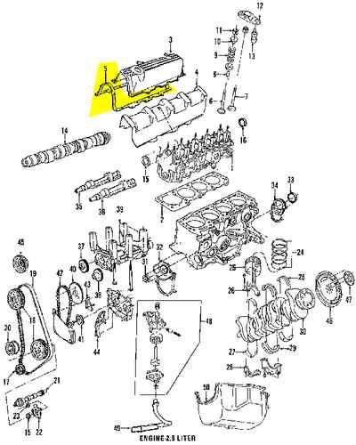Dodge 4318035aa genuine oem factory original valve cover gasket