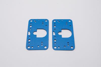 Holley metering block gaskets blue buna-n non-stick pair 108-91-2